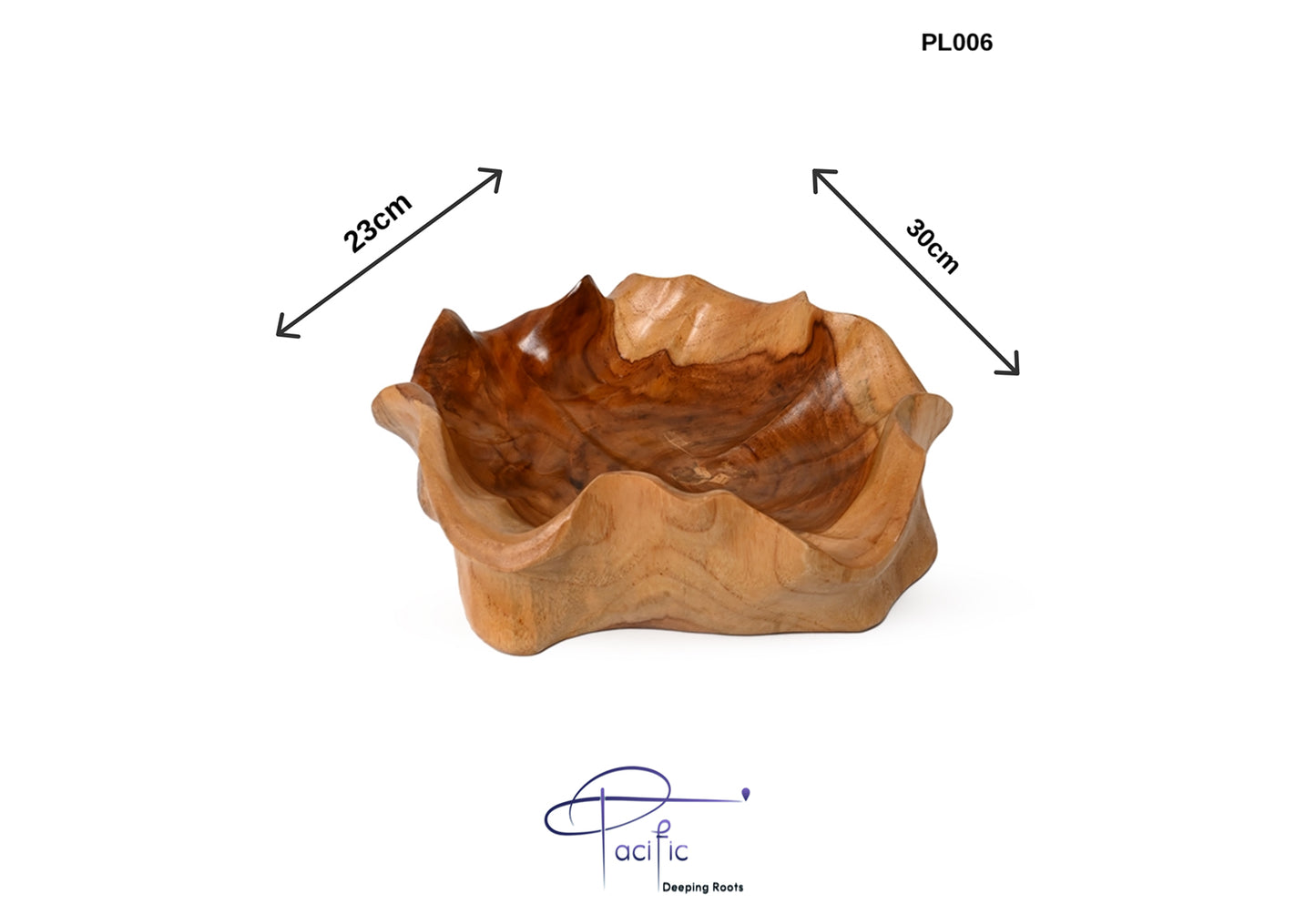 Pacific Leaf Bowl Teck